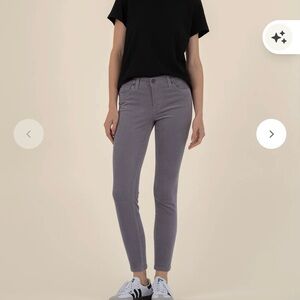 Kut from the Kloth Gray Diana Skinny corduroy  Jeans